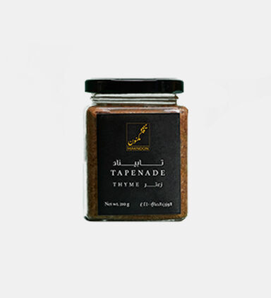 Peeled Thyme Black Olive Paste