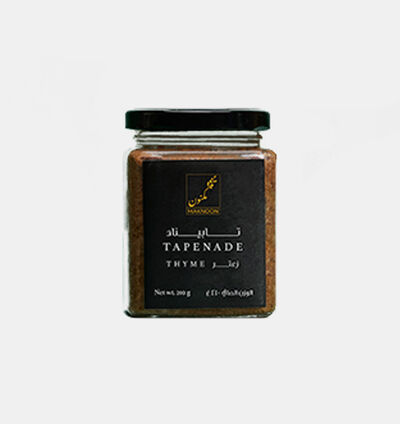 Peeled Thyme Black Olive Paste