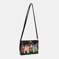 Spring Botticelli Strapped Book Clutch