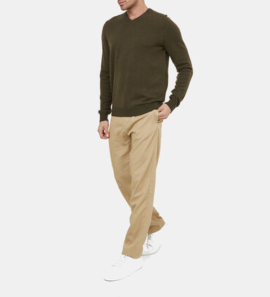 Nachve V-neck Knitted Pull