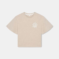 Organic Cotton Jersey Logo-embroidery T-shirt