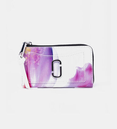 The Future Floral Utility Snapshot Top Zip Multi Wallet