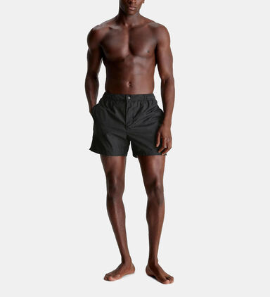 Logo-patch Drawstrings Swim Shorts