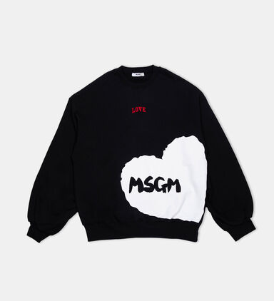 Logo-print Cotton Sweatshirt