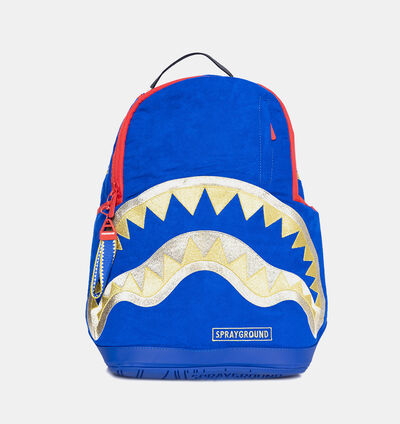 Money Kicks Blue Unisex Backpack 46 Cm