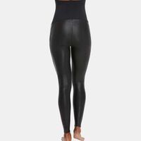 Mama Faux Leather Leggings