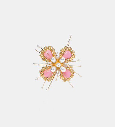 Pearl Flower Brooch