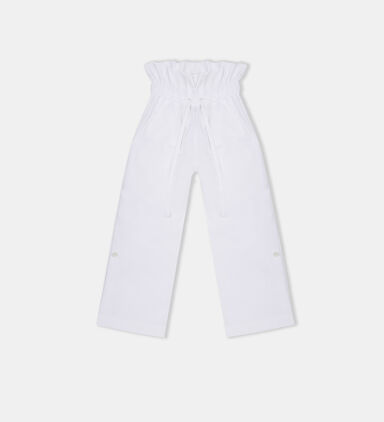 Jagdi Cotton Ruffled Waist Trouser