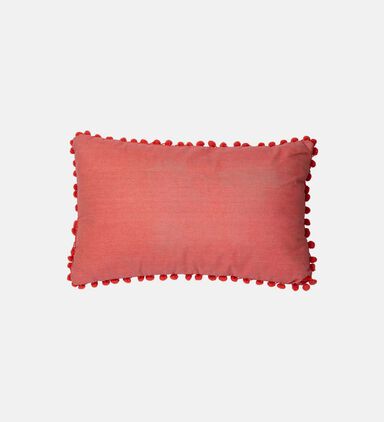 Pompom Cotton Linen Cushion 30x50 Cm