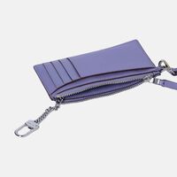 Slim 84 Top Zip Leather Wristlet