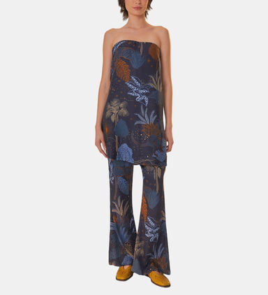 Night Jungle Flare Pants