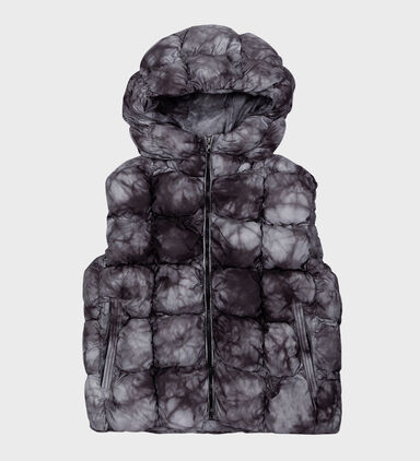 J-ralle Graphic-print Padded Gilet