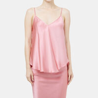 Tilma Sleeveless Silk Top