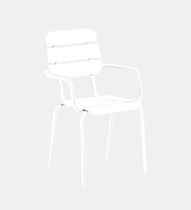 Alicante Aluminum Stackable Armchair