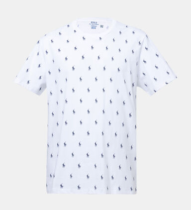 Cotton Sleepwear T-shirt With Pony Motif