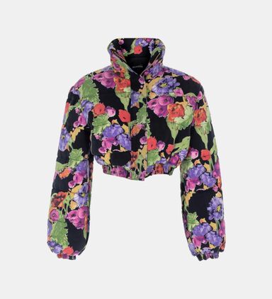 Floral Pattern Short Coat