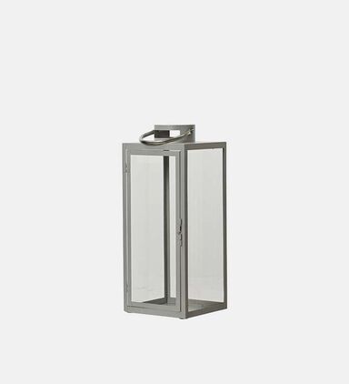 Iron Glass Rectangular Lantern