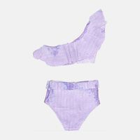 Girls Grape Frill 2-piece Bikini