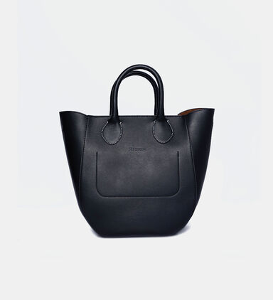 Small Punch Leather Tote Bag