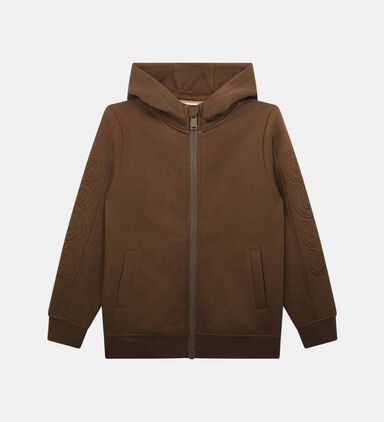 Cotton Fleece Hooded Sweatshirt