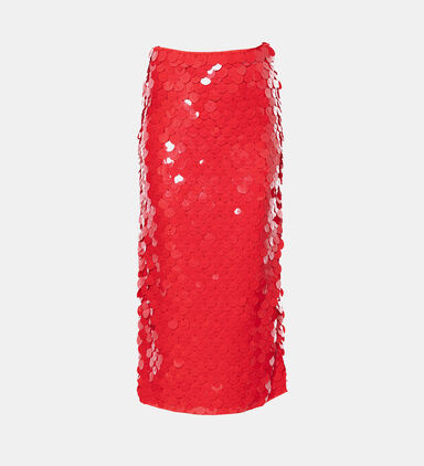 Fifi Embellished Midi Skirt