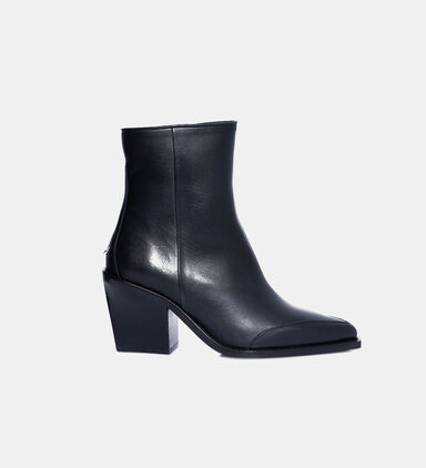 Cara Semi-shiny Calfskin Boots