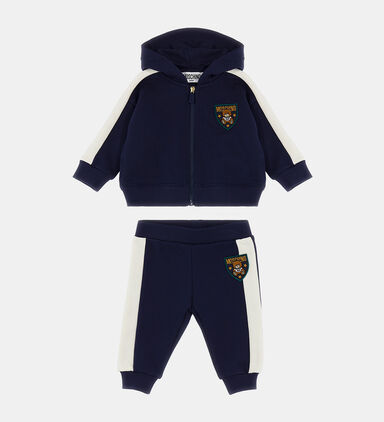 Teddy Logo Cotton Tracksuit