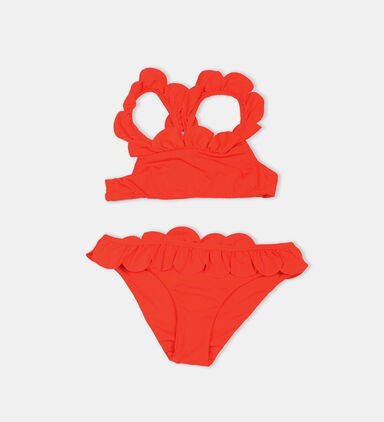 Junior Girl Ruffled Bikini Set