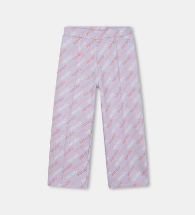 Elastic All-over Print Pant