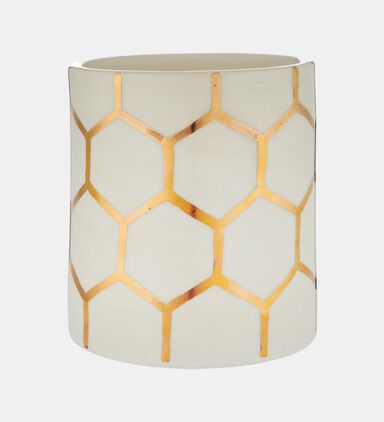 Abelha Honey Comb Scented Candle