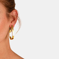 It Girl Evelyn Hoops Earrings