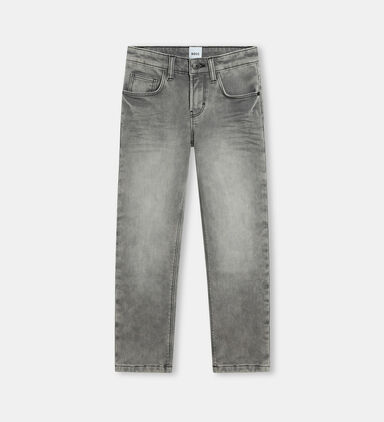 Boy Knitted Denim Trousers