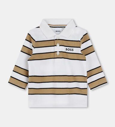 Long-sleeve Stripes Polo