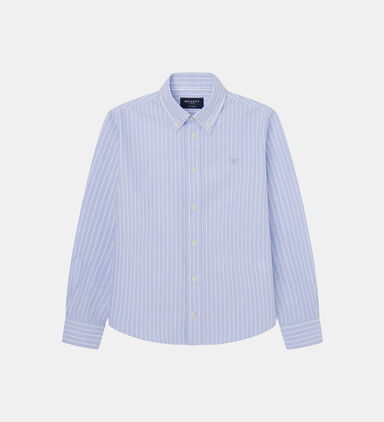 Cotton Stripped Oxford Shirt