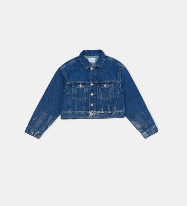 Degrade Foil Denim Jacket