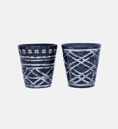 Optical Glass Tumblers 2-piece Set