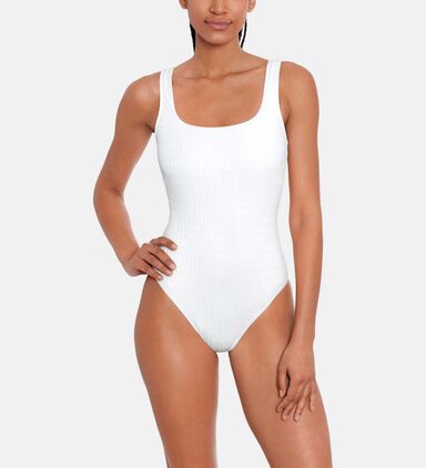 Square-neck One-piece Swimsuit