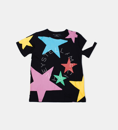 Star Logo Printed Cotton T-shirt