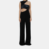 Off Shoulder Wide-legged Jumpsuit