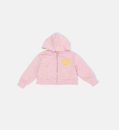 Embroidered Logo Hooded Sweatshirt