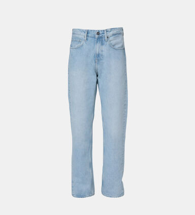 Cotton 5-pockets Straight Jeans