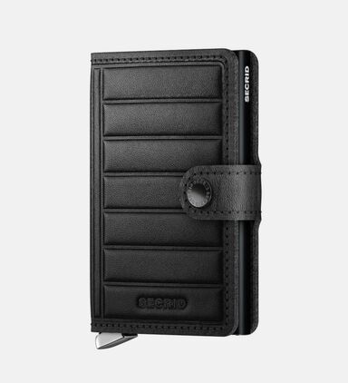 Mel-embossed Leather Mini Wallet