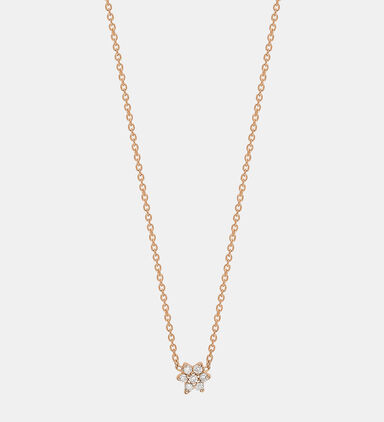 Mini Diamond Star 18k Necklace