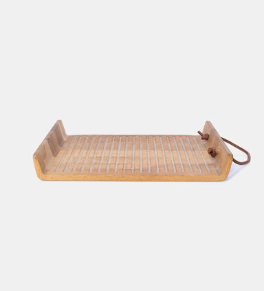 Oak Wood Flow Serving Tray