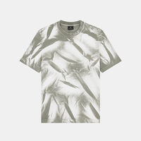 Short-sleeve Sun-bleached Cotton T-short