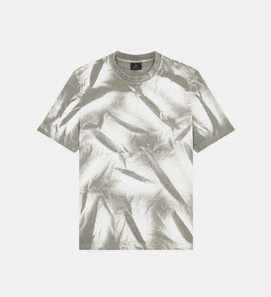 Short-sleeve Sun-bleached Cotton T-short