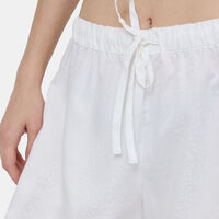 Embroidered Sleeping Shorts