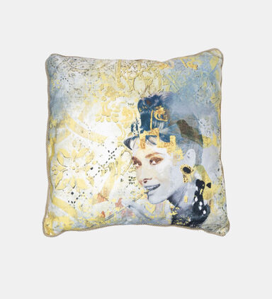 Square Printed Throw Pillow