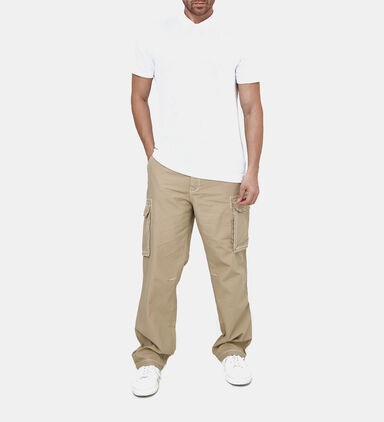 Cotton Baggy Cargo Pants