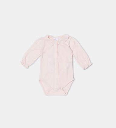 Cotton Ruffled Collar Body